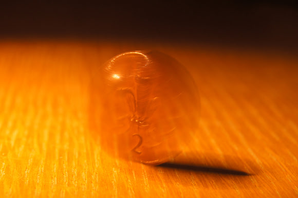 Spinning coin